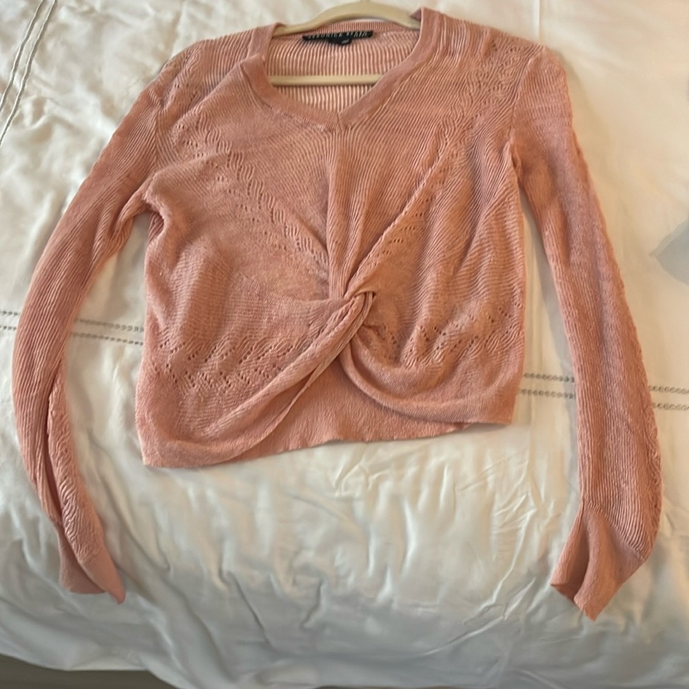 Veronica beard pink sweater